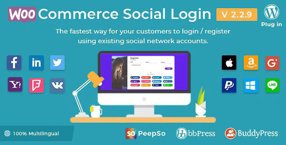 WOOCOMMERCE SOCIAL LOGIN BY WPWEB